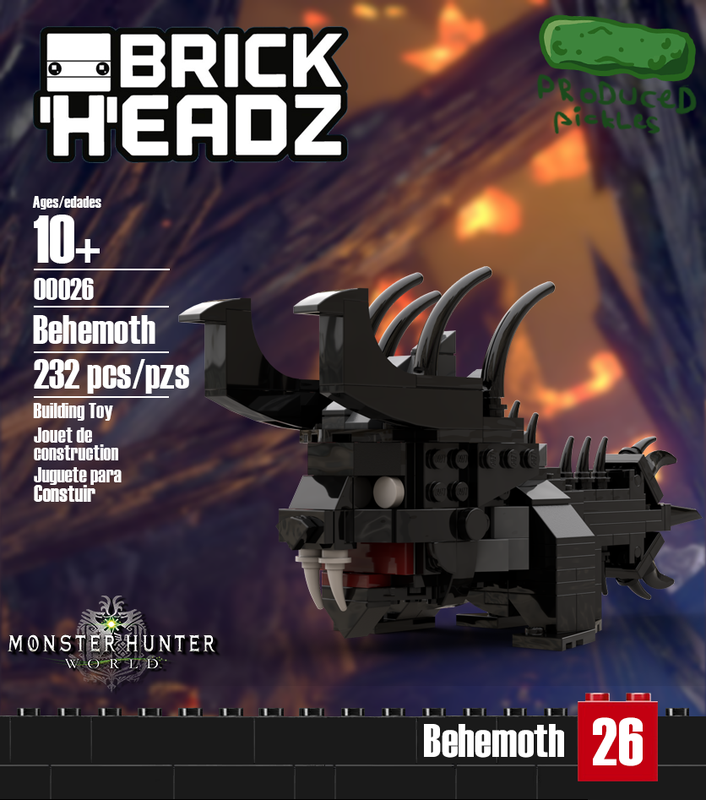 Lego Behemoth (Monster Hunter World)