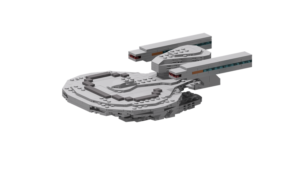 Lego Springfield-Class Starship, Smooth Edition