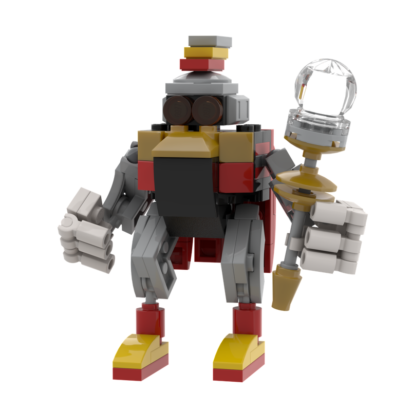 Lego Heavy King from Sonic Mania