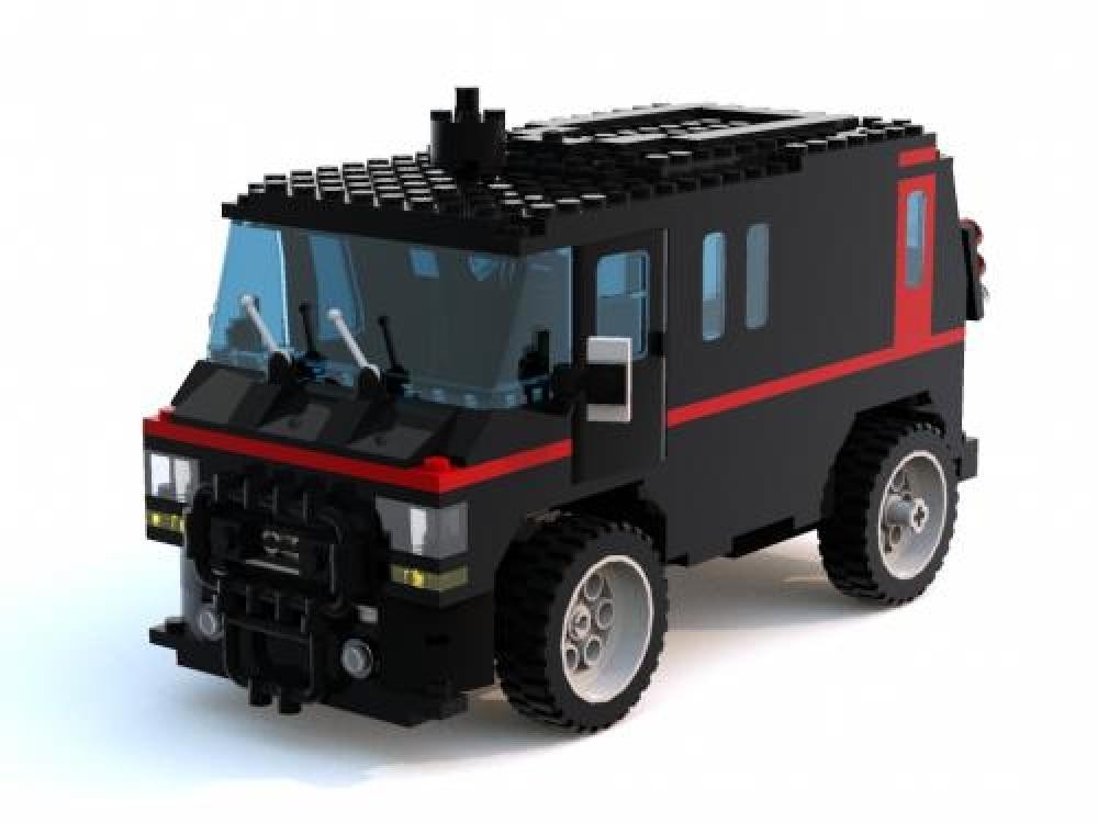 Lego Black van