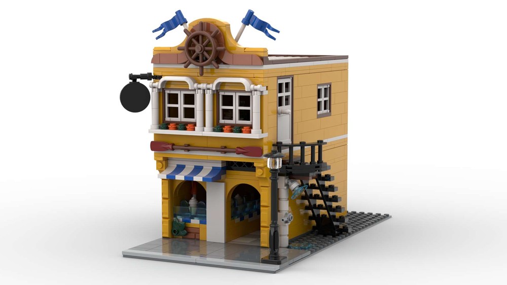 Lego Modular Harbour
