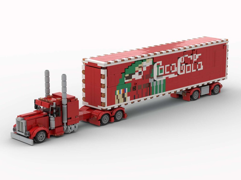 Lego Christmas truck
