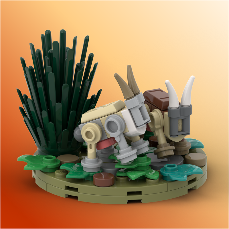 Lego The brickbuild Goats