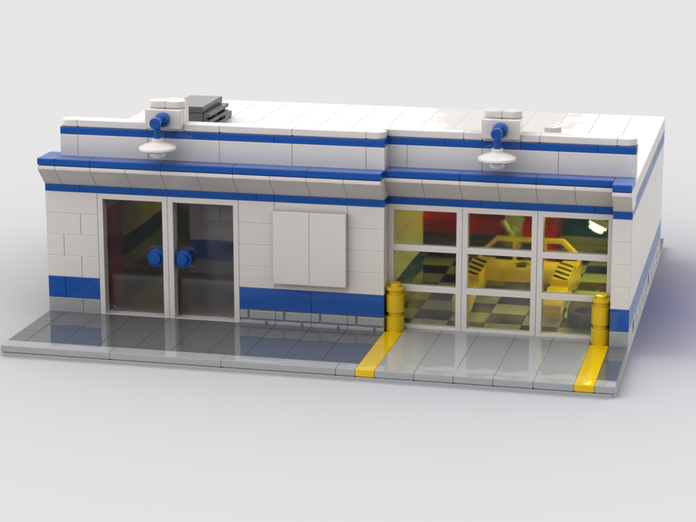 Lego Smitty's Auto Repair Shop
