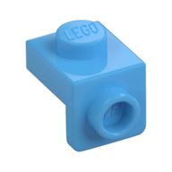 Lego Bracket 1 x 1 - 1 x 1 / Medium Blue