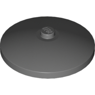 Lego Dish 4 x 4 Inverted [Radar] / Dark Bluish Gray