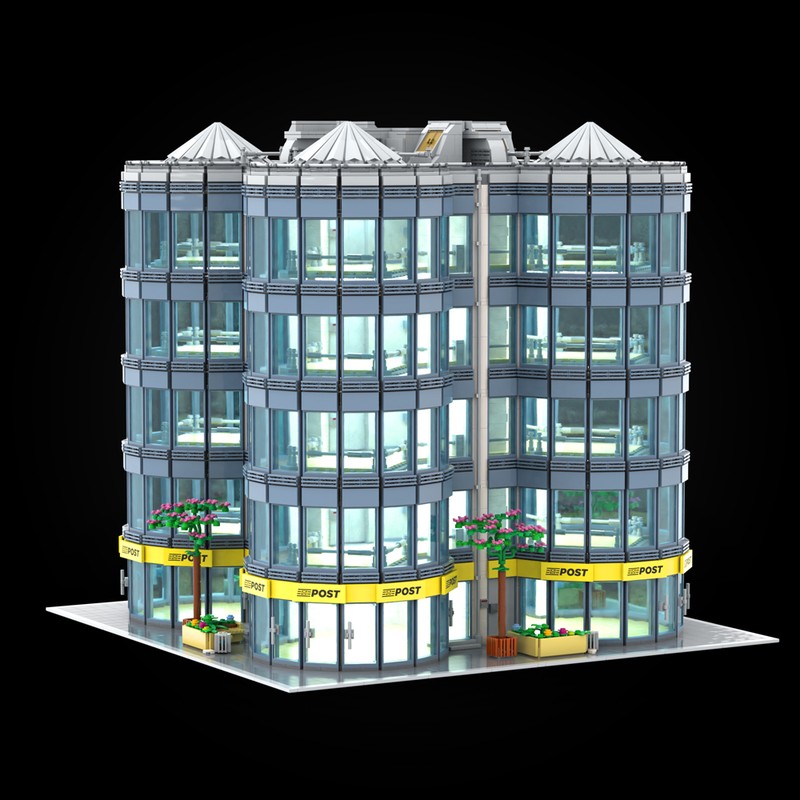 Lego Modern Skyscraper Modular Building – City High Rise