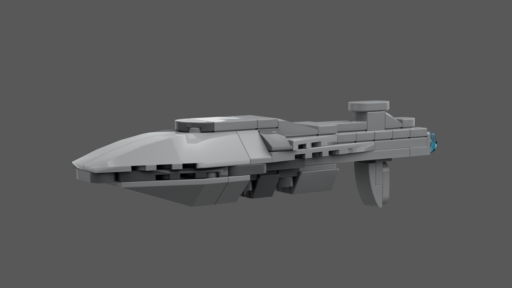 Lego Dauntless-class Heavy Cruiser (75405 Home One scale)