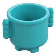 Lego Duplo Kettle with Closed Handles 2 x 2 x 1.5 / Medium Azure