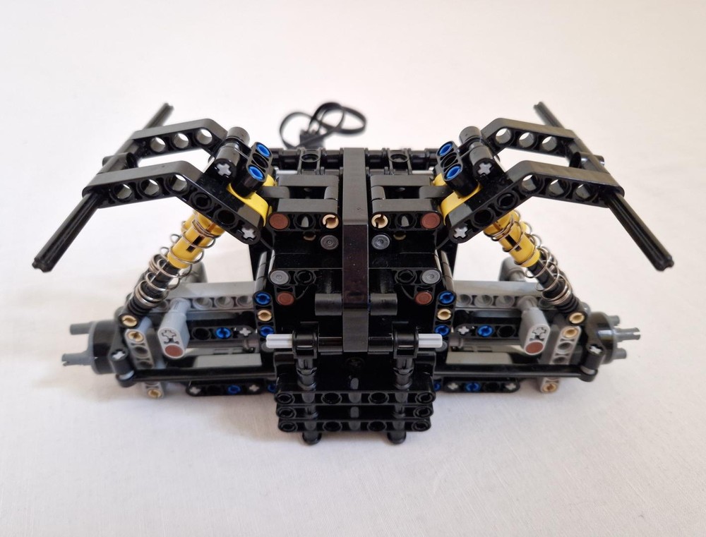 Lego Technic Height Adjustable Axle with Steering