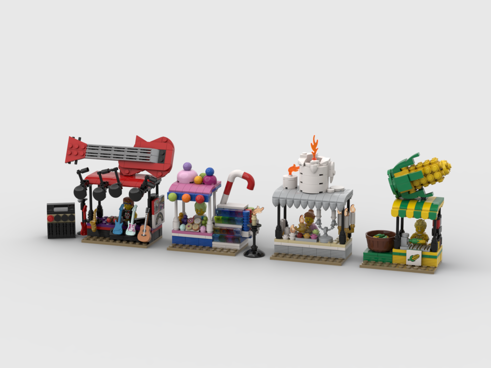 Lego Market Stand Pack #8