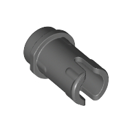Lego Technic Pin 1/2 with Friction / Dark Bluish Gray