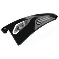 Lego Technic Panel Curved 5 x 13 x 3 Tapered, Right #55 with Silver/Dark Silver Headlights, Air Vents Print