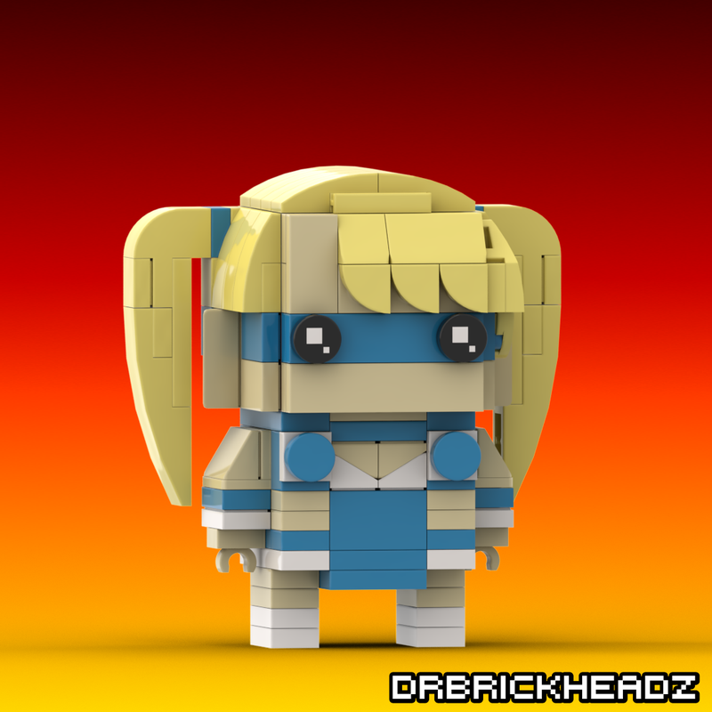 Lego R. Mika (Street Fighter Alpha) Brickheadz