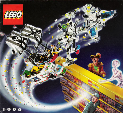 Lego 1996 Large Portuguese (924.714-P) - Blue Cover