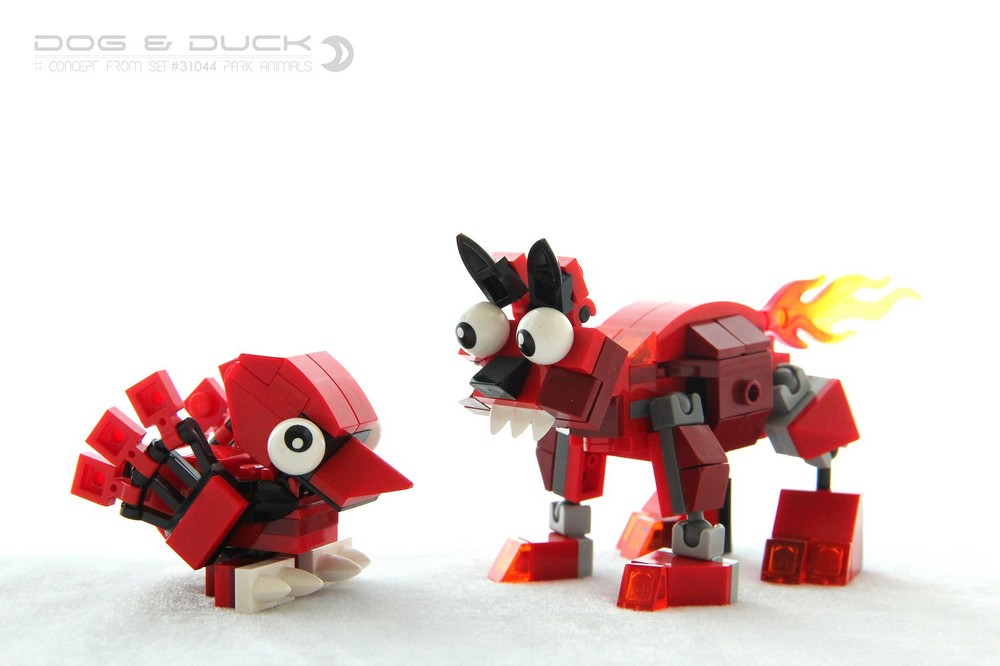 Lego Dog & Duck