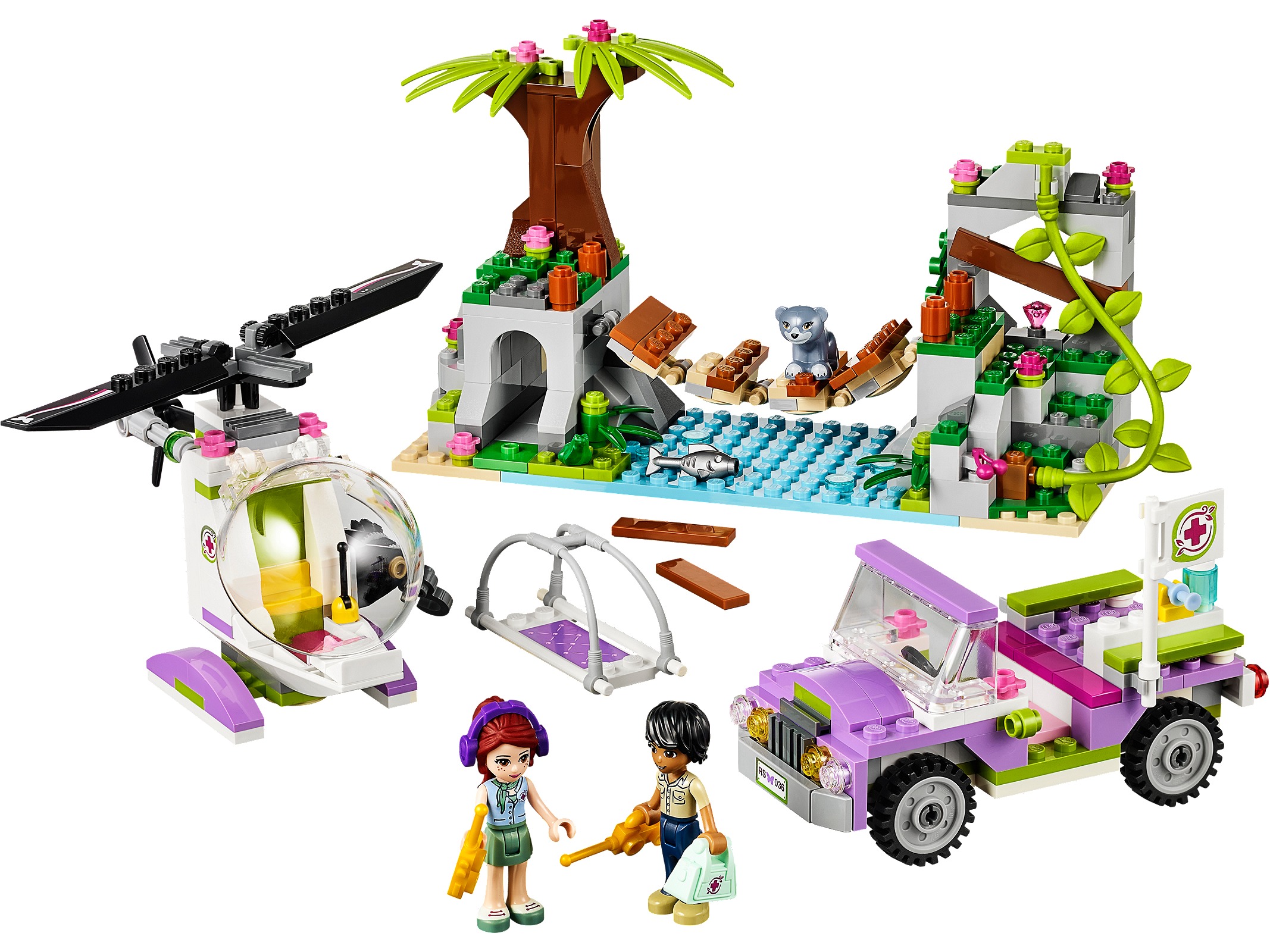 Lego Jungle Bridge Rescue
