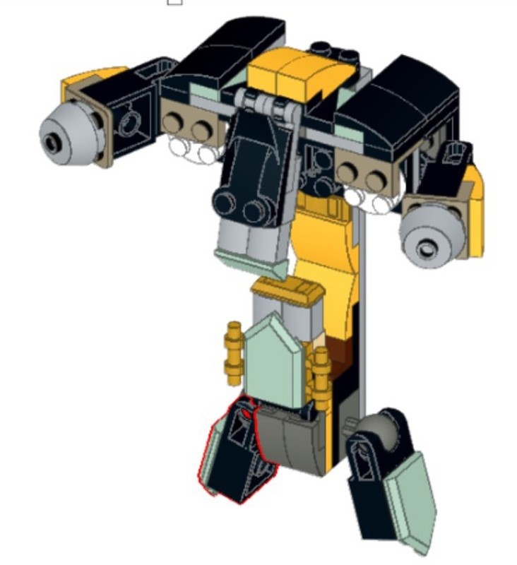 Lego Alternative Build 71750 War Mech