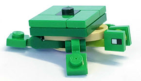 Lego Minecraft Turtle - Brick Built