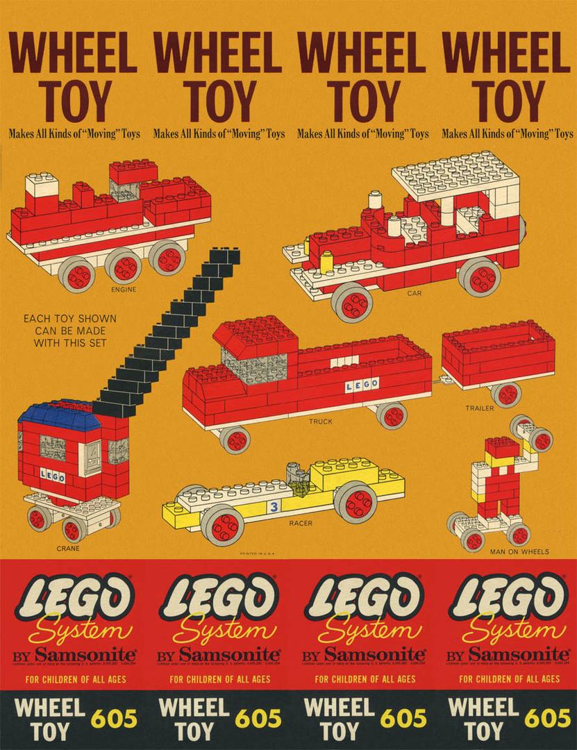 Lego Wheel Toy