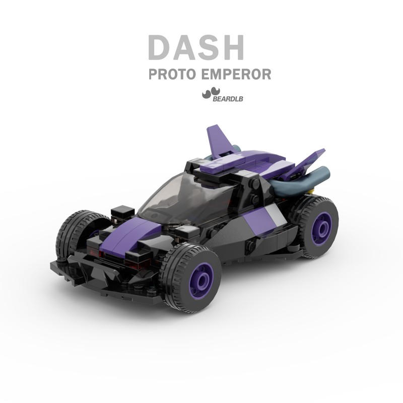 Lego DASH PROTO-EMPEROR。8wide speed champions