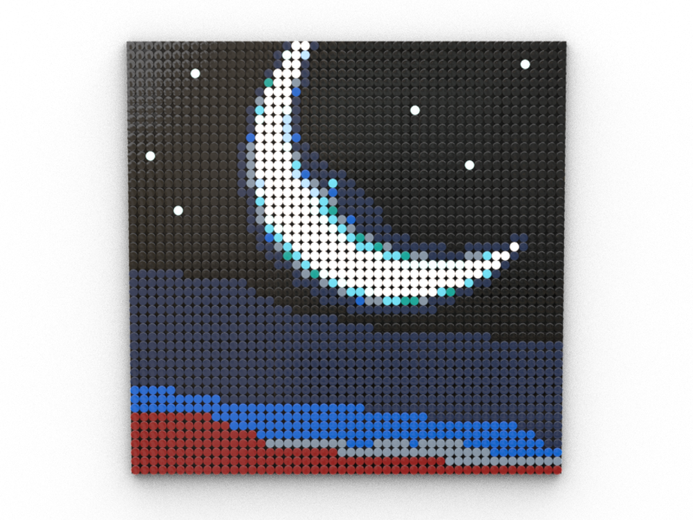 Lego Moonlight On Mars (ART)