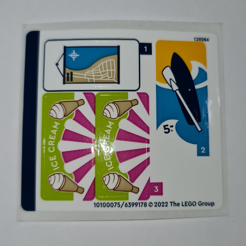 Lego Sticker Sheet for Set 60328-1