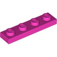 Lego Plate 1 x 4 / Dark Pink