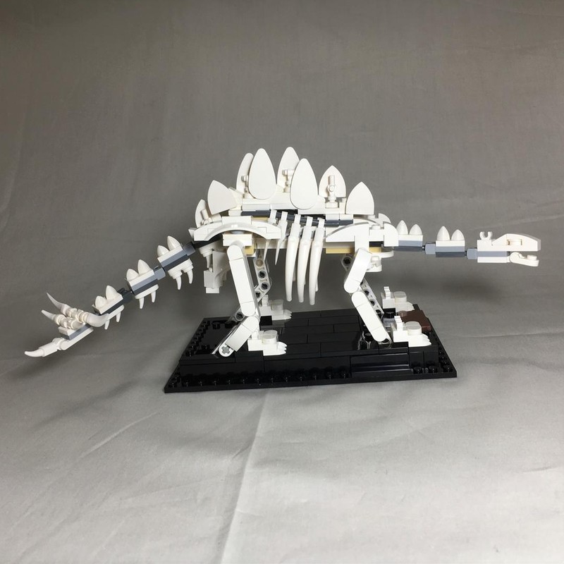 Lego Stegosaurus Fossil