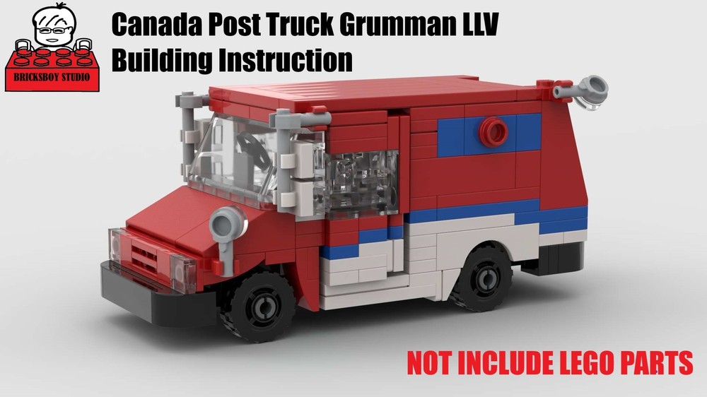 Lego Canada Post Truck Grumman LLV
