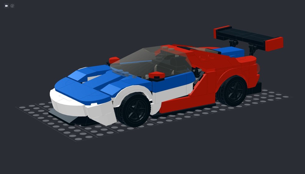 Lego 2016 Ford GT IMSA GTLM Spec