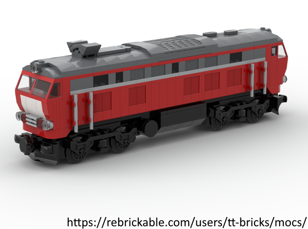 Lego DB BR 218 Locomotive (6W)
