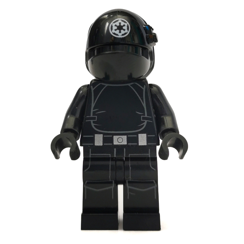Lego Imperial Gunner, Closed Mouth, White Imperial Logo
