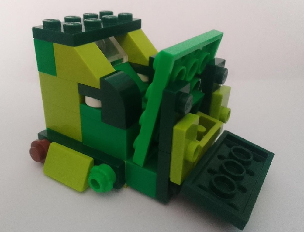 Lego Green Forklift