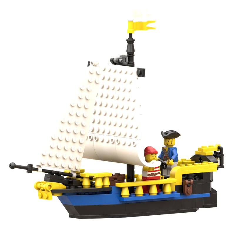 Lego Carribean Clipper / Merchant Sailship