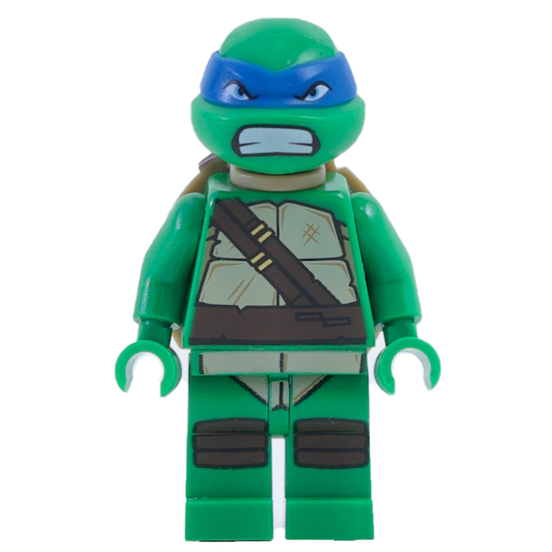 Lego Leonardo with Clenched Teeth