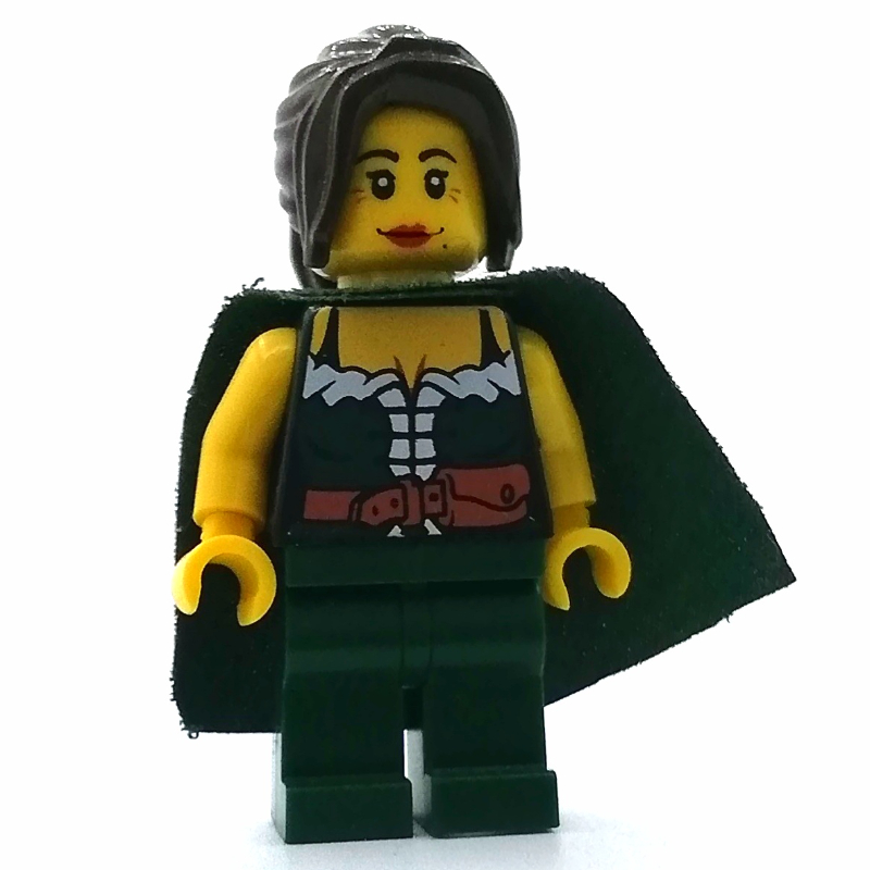 Lego Chess Queen, Dark Green