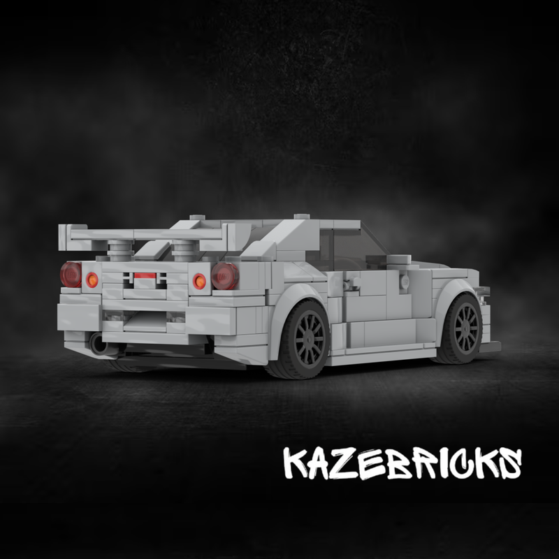 Lego Nissan R34 GTR Nismo