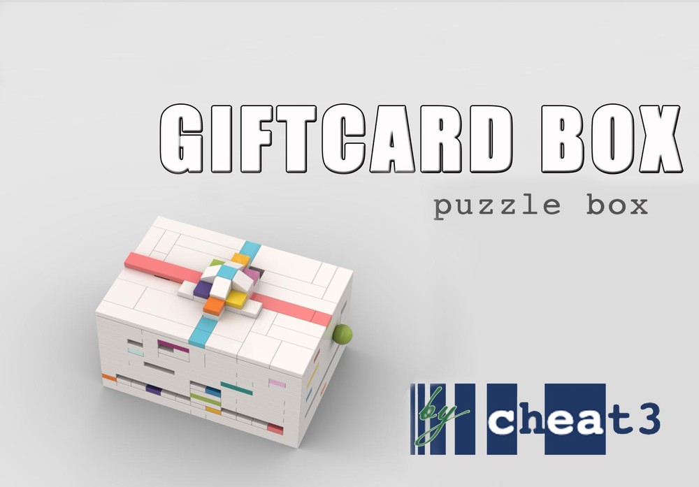 Lego Giftcard Box (a level 8 puzzle box)