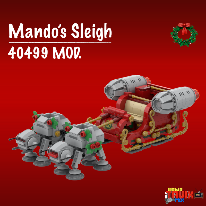 Lego Mando's Sleigh