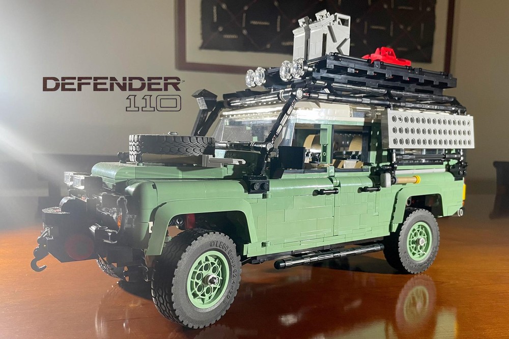 Lego 10317 MOD - Land Rover Classic Defender 110