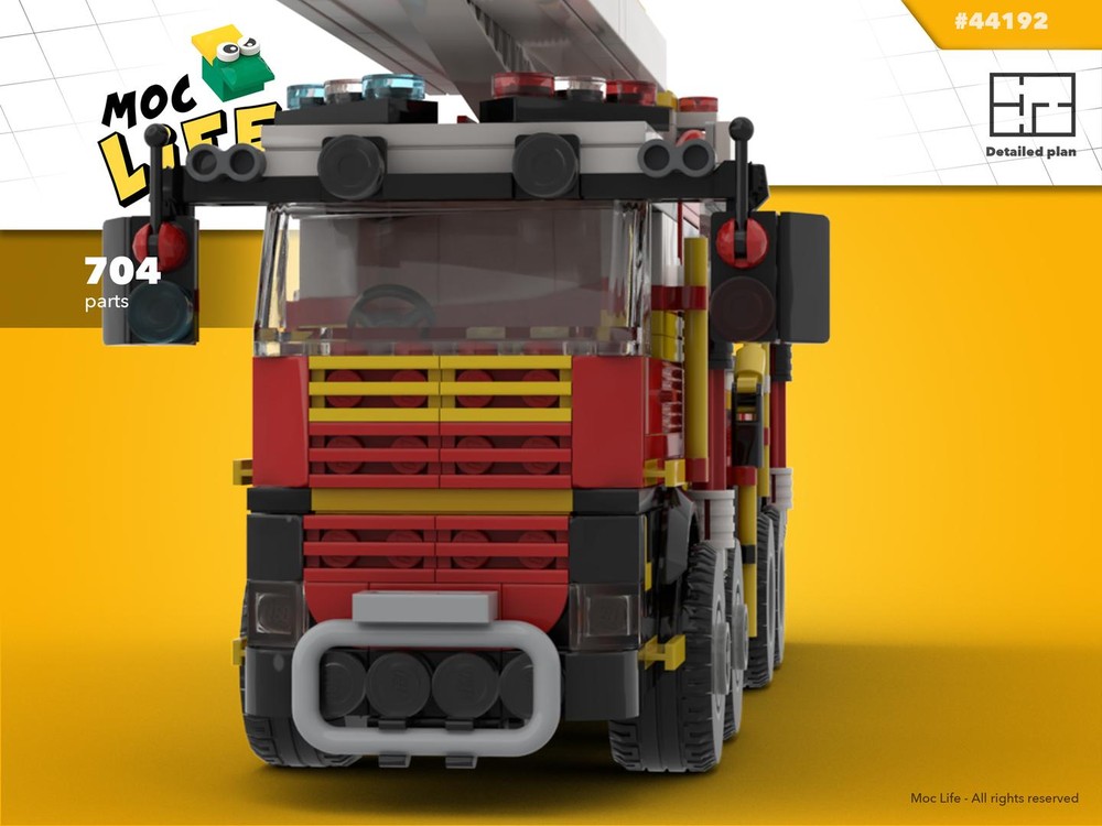 Lego Scania P400 Australian fire engine