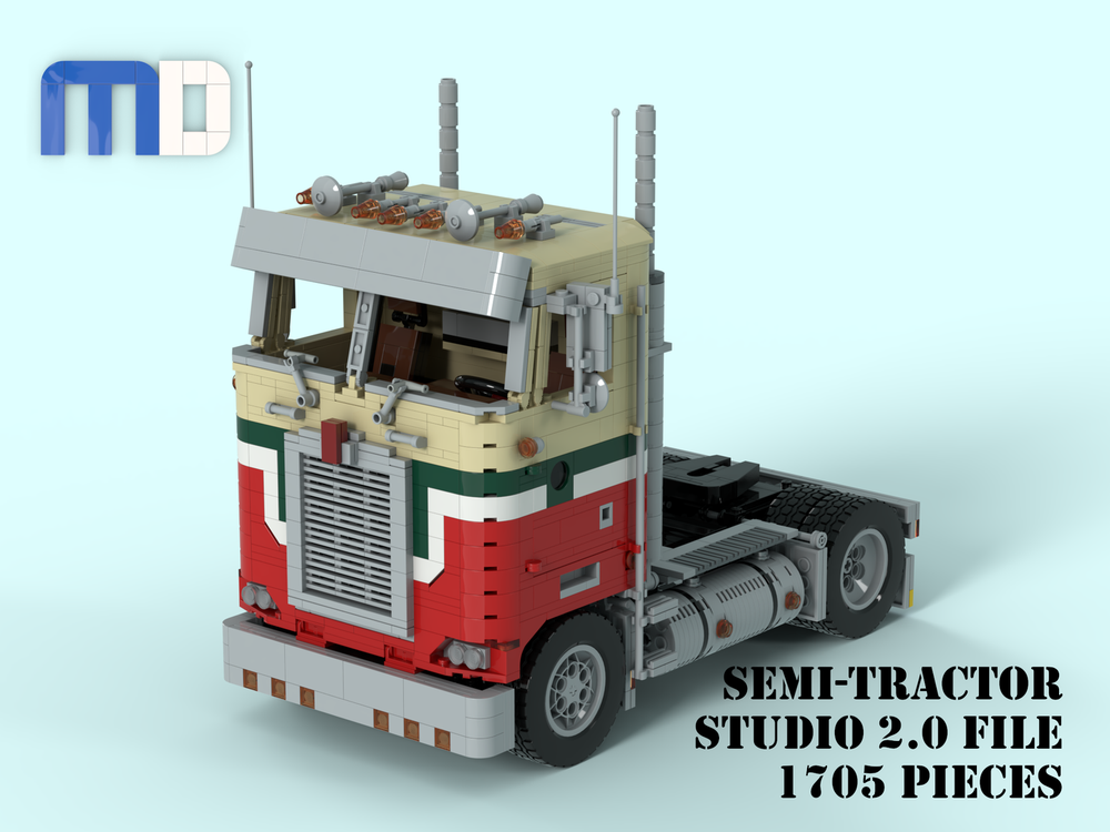 Lego Semi-Tractor MOC
