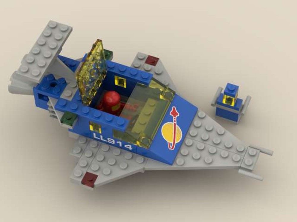 Lego "914" Space Speeder and droid