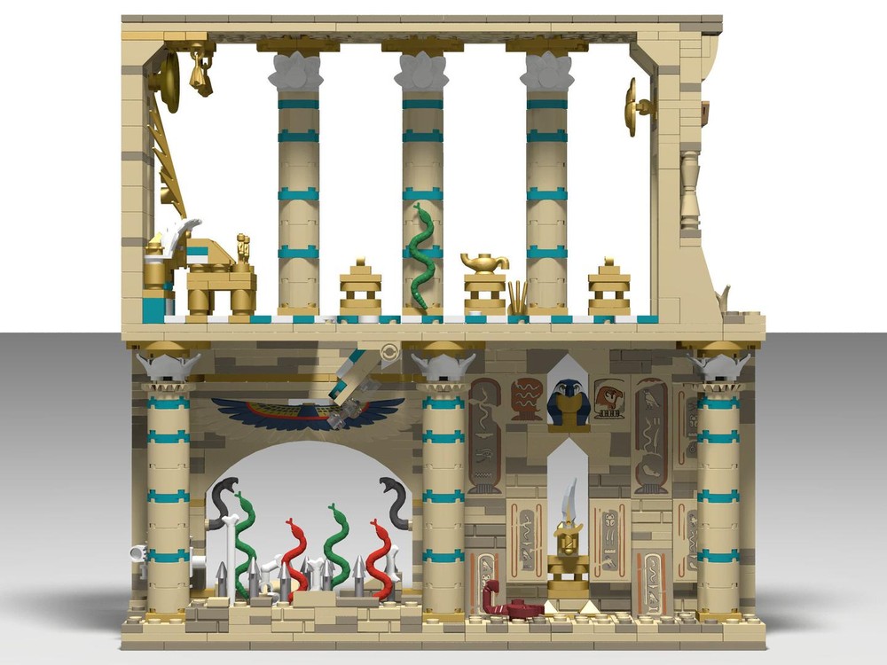 Lego Egyptian Souls in frame - Part A