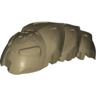 Lego Large Figure Accessory, Rahkshi Kraata Stage 6 with Marbled Yellow Tail Pattern