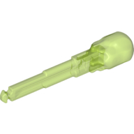 Lego Projectile, Arrow with Shaft, Trans-Bright Green Liquid Shaped End