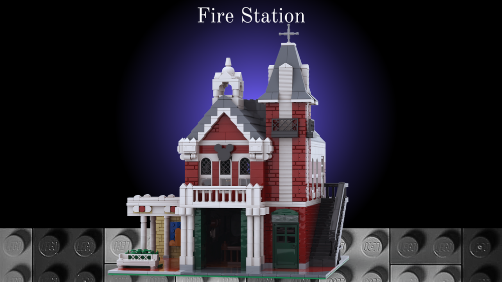 Lego Fire House | Deluxe Main Street USA