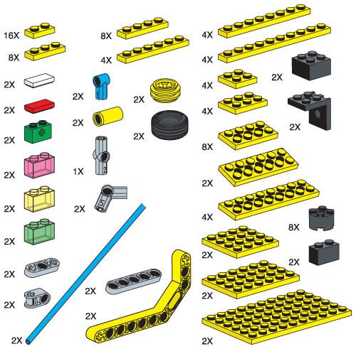 Lego Special Elements for Cities and Transportation Set