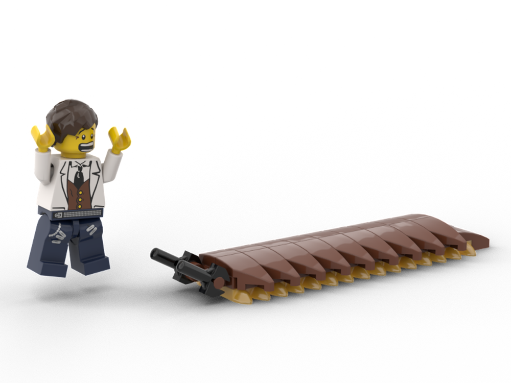 Lego Arthropleura (Minifigure Scale)